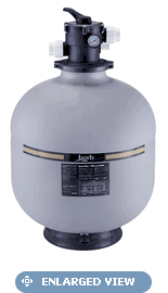 Jandy Top Mount Sand Filter, 1.5" valve, 25" # SFTM25