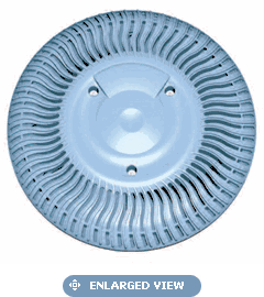 Paramount SDX&reg; High Flow Safety Drain for Fiberglass - 8 Pack, 2 Drains per pack - Light Blue # 004-182-2214-06