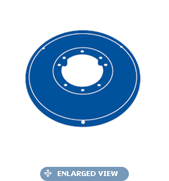 Paramount SDX&reg; High Flow Safety Drain Support for Vinyl and Fiberglass # 005-252-2068-00