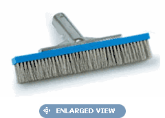 Pentair 9" Aluminum Back Wall Brush with Stainless Steel Bristles # R111626