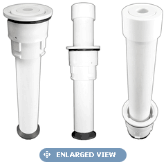 Pentair A&A Bubble Jet Fountain Internal - White # 565116
