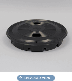 Pentair A&A QuikSkim Deck Lid w/ Ring - Black #550571