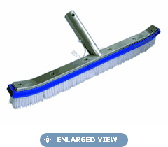 Poolstyle Nylon 18" Pool Brush PS025 - Deluxe Series