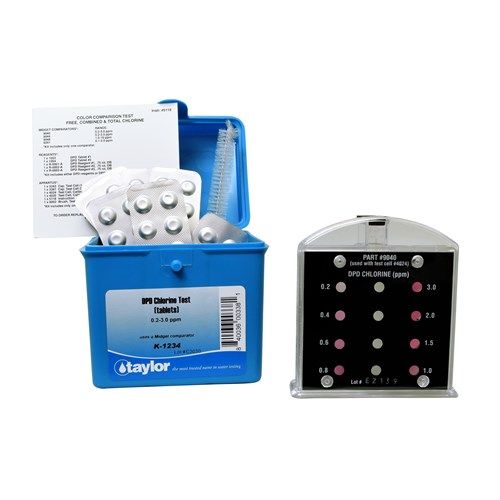 Buy Taylor Chlorine DPD Tablets Midget Test Kit K1234