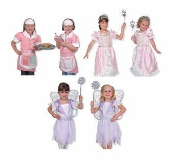 melissa and doug fairy dress up New Melissa & Doug Light Purple Fairy Role Play Costume Set size 3 to 6 years