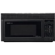 Sharp R1875 Black Over-The Range Microwave; 1.1 Cu Ft, 11 Power Levels - click to enlarge