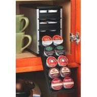 Spice Stack 40100 Coffeestack 40 K Cup Rack Black Silver - click to enlarge