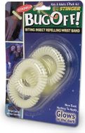 Stinger Bug Off! GL3-6 Glow-in-the-Dark Bug Repellant Wristband - click to enlarge
