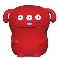 UglyDoll Ceramic Cookie Jar Peaco Red - click to enlarge