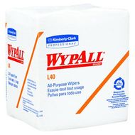 Wypall L40 Wipers - White, Pop-Up Box, 16.4'' X 9.8''- 9 Box Kit - click to enlarge