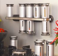 Zevro MSR1400 Zero Gravity Magnetic Spice Rack - click to enlarge
