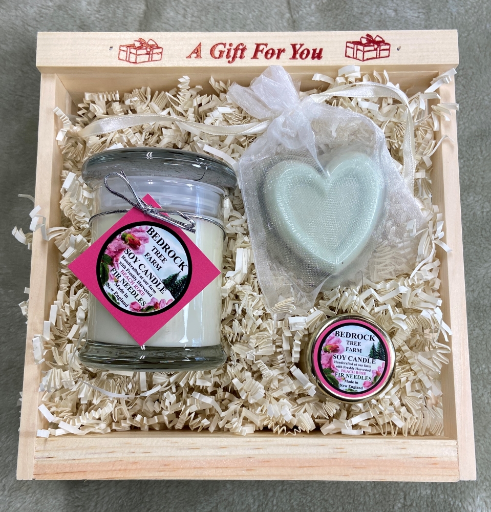 Beach Rose Gift Crate