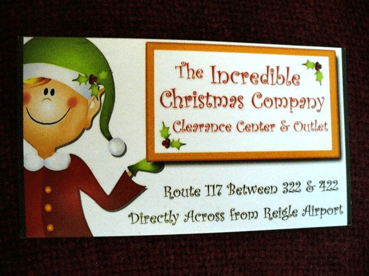 Incredible Christmas Co, Palmyra, PA