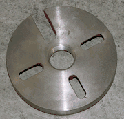 Drive Plate, 6" Dia, 1-1/2-8 Th'D