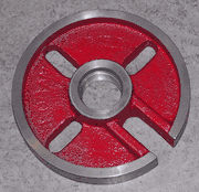 Drive Plate, 6" Dia, 1-1/2-8 Th'D