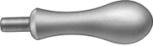 Handle, 1/4" Press Fit Shank
