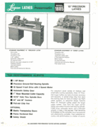 Parts List & Instructions For 10" & 11" Powermatic Lathes