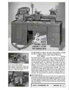 Parts List & Instructions For 825 & 845 Lathes