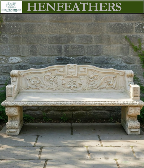Acanthus Leaf Estate Bench