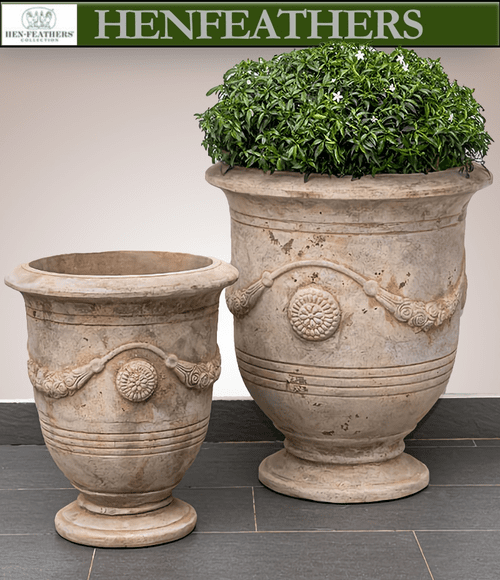 Anduze Urn - Antico Terra Cotta - Set of 2