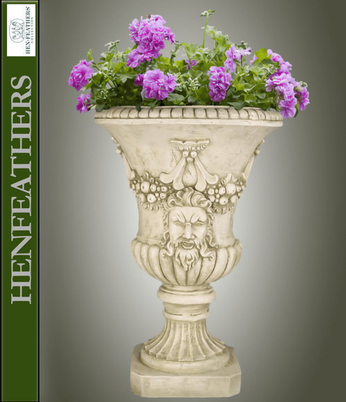 Bacchanalian Fruit Swag Urn