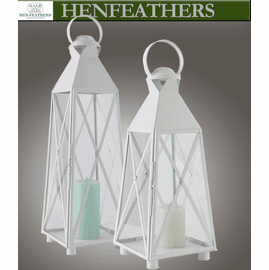 Olde French Market Indoor Lantern - HenFeathers