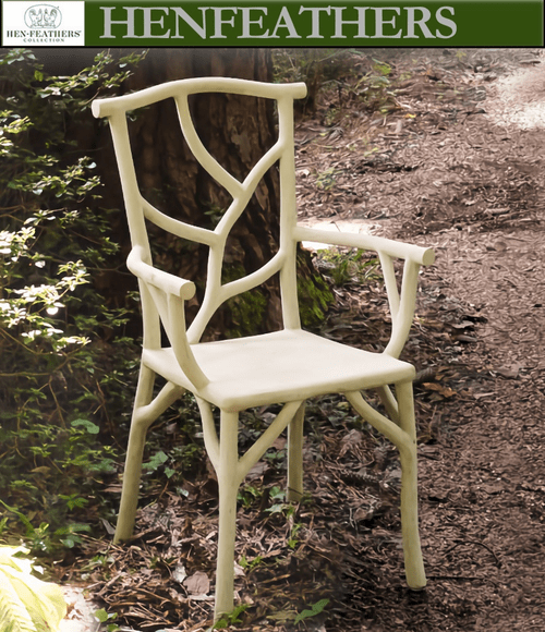Bois de Bourbon Faux Bois Arm Chair