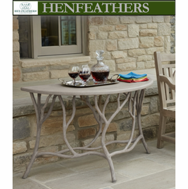 Bois de Bourbon Faux Bois Console Table (n)