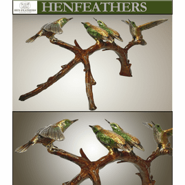 Bronze Hummingbird Quartet