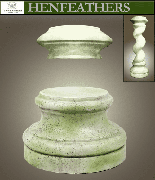 Byzantine Helical Pedestal Cap