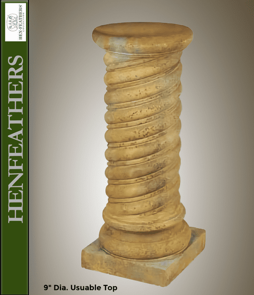 Byzantine Spiral Pedestal / Plant Stand