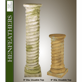 Byzantine Spiral Pedestal / Plant Stand