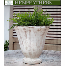 Caterine Urn - Whitewash