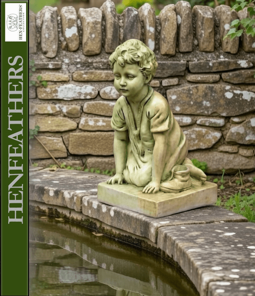 Child Wondering Statue