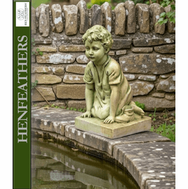 Child Wondering Statue