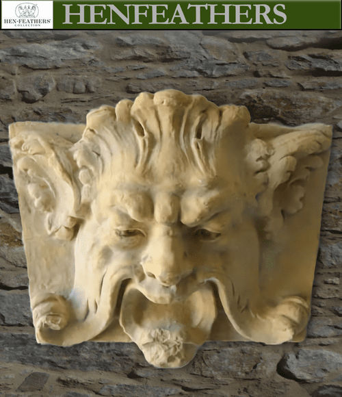 Classic Celtic Greenman Relief