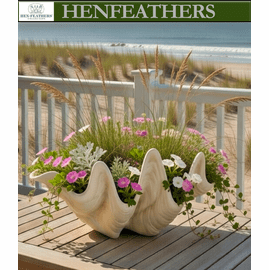Classic Clam Shell Planter