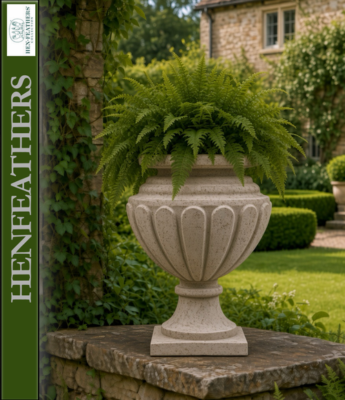 Classic Fluted Footed Urn