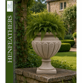 Classic Fluted Footed Urn
