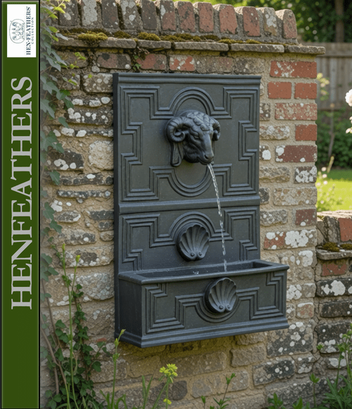 Classic Shell and Ram Fountain