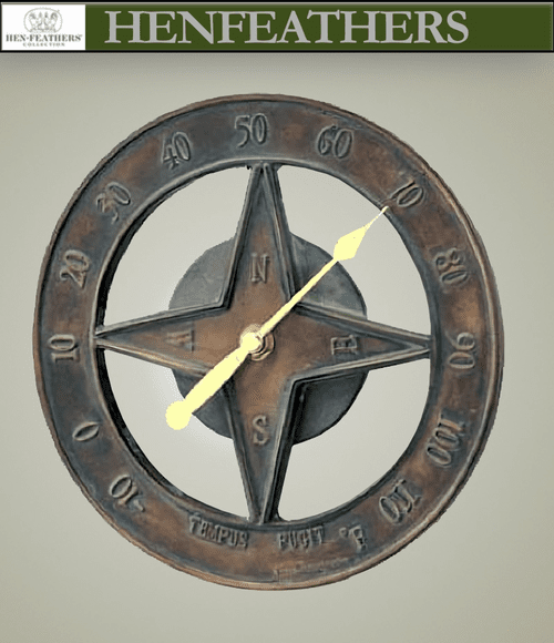 Classic Sundial Thermometer