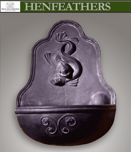 Classic Twin Dolphin Fountain ~ Photo Sample