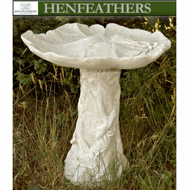 Coltsfoot Leaf Birdbath