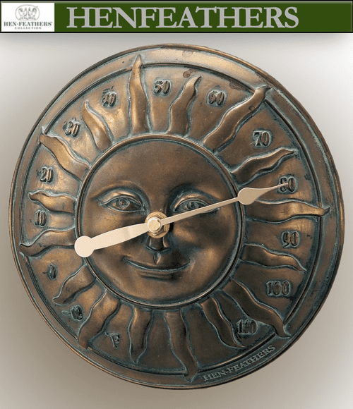 Convex Solstice Sun Thermometer