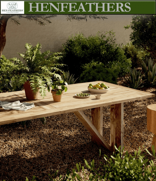 Devon Springs Outdoor Teak Table