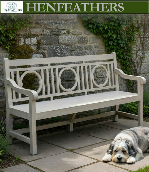 Devonshire Faux Bois Bench Large (n)