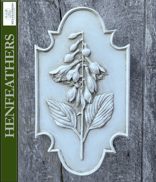 Flower Botanical Plaque - Hosta {USA}