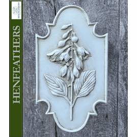 Flower Botanical Plaque - Hosta {USA}