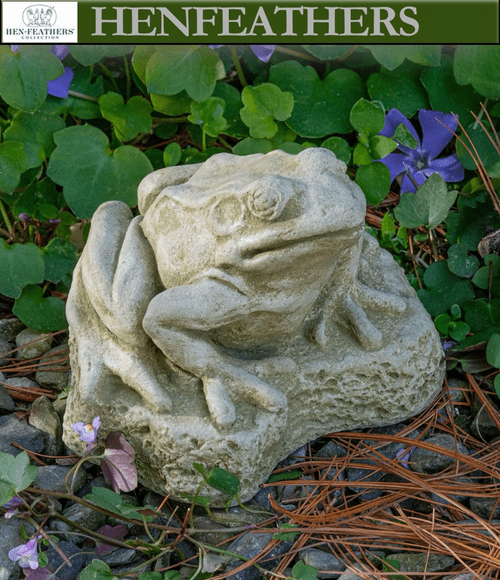 Forest Frog Sculpture
