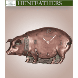 Gourmet Pig Clock